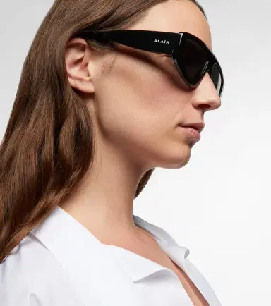 Alaïa Alaïa Absolu shield sunglasses | Thumbnail 4