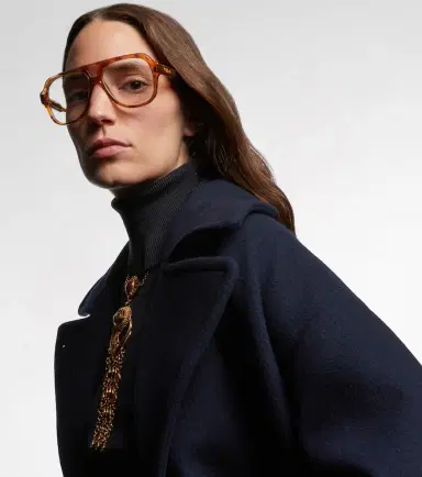 Chloé Chloé Optical Native oversized aviator glasses | Thumbnail 5