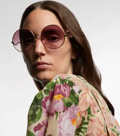 Chloé Chloé Chloé Iconic round sunglasses | Thumbnail 4
