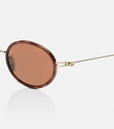 Gucci GG Tiny oval sunglasses | Thumbnail 3