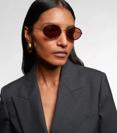 Gucci GG Tiny oval sunglasses | Thumbnail 5