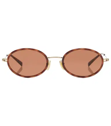 Gucci GG Tiny oval sunglasses | Thumbnail 1
