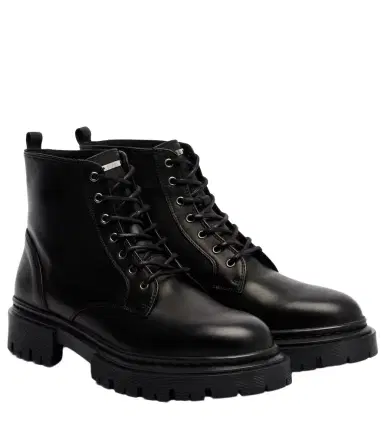 Staud Henry leather combat boots | Thumbnail 1