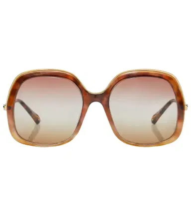 Chloé Chloé Aly oversized square sunglasses | Thumbnail 1