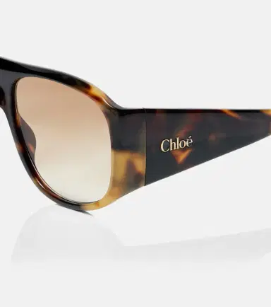 Chloé Chloé Logo oversized sunglasses | Thumbnail 3