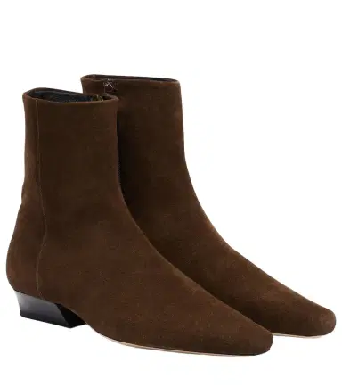 Staud Wally suede ankle boots | Thumbnail 1 Staud Wally suede ankle boots | Thumbnail 1