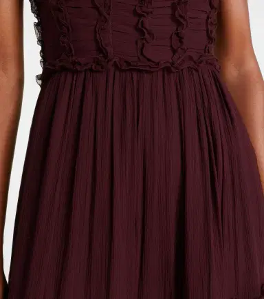 Ulla Johnson Talitha ruffled silk chiffon midi dress | Thumbnail 6