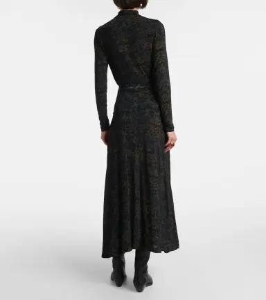 Ulla Johnson Paola printed jersey maxi skirt | Thumbnail 2