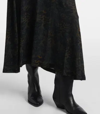 Ulla Johnson Paola printed jersey maxi skirt | Thumbnail 4