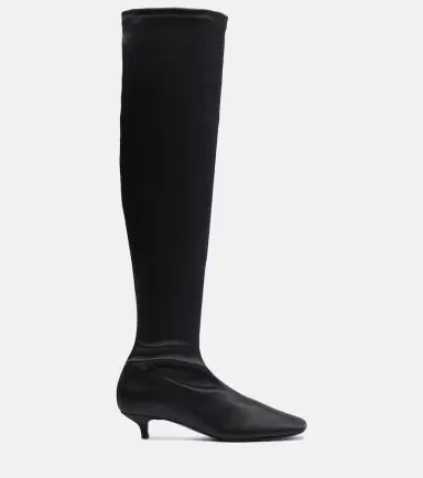 Toteme Satin knee-high boots | Thumbnail 2