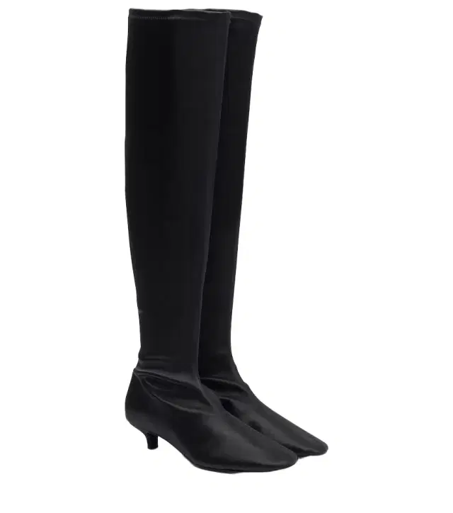 Toteme Satin knee-high boots
