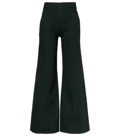 Ulla Johnson Bianca high-rise cotton wide-leg pants | Thumbnail 1 Ulla Johnson Bianca high-rise cotton wide-leg pants | Thumbnail 1