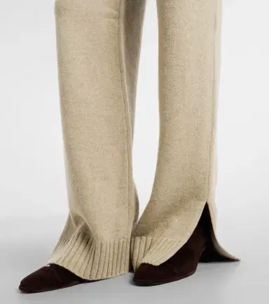 Tory Burch Knitted wool sweatpants | Thumbnail 2