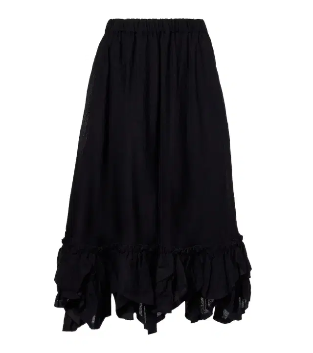 Noir Kei Ninomiya Wool-blend midi skirt
