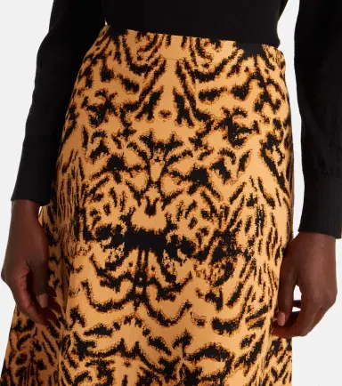 Ulla Johnson Lani jacquard midi skirt | Thumbnail 3