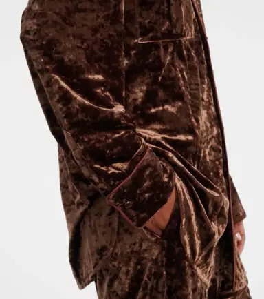 Xu Zhi Velvet shirt | Thumbnail 2