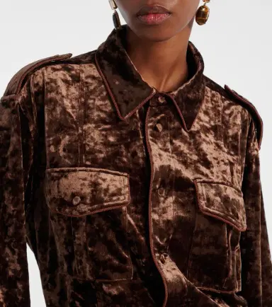 Xu Zhi Velvet shirt | Thumbnail 3