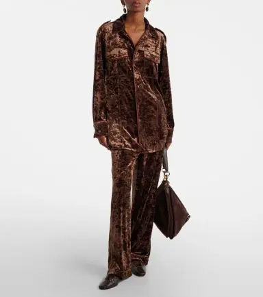 Xu Zhi Velvet shirt | Thumbnail 4