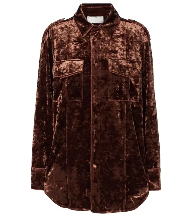 Xu Zhi Velvet shirt
