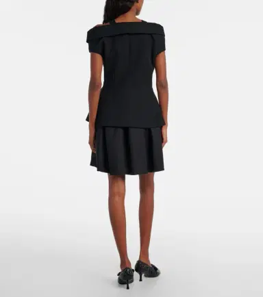 Noir Kei Ninomiya Cutout wool top | Thumbnail 4 Noir Kei Ninomiya Cutout wool top | Thumbnail 4