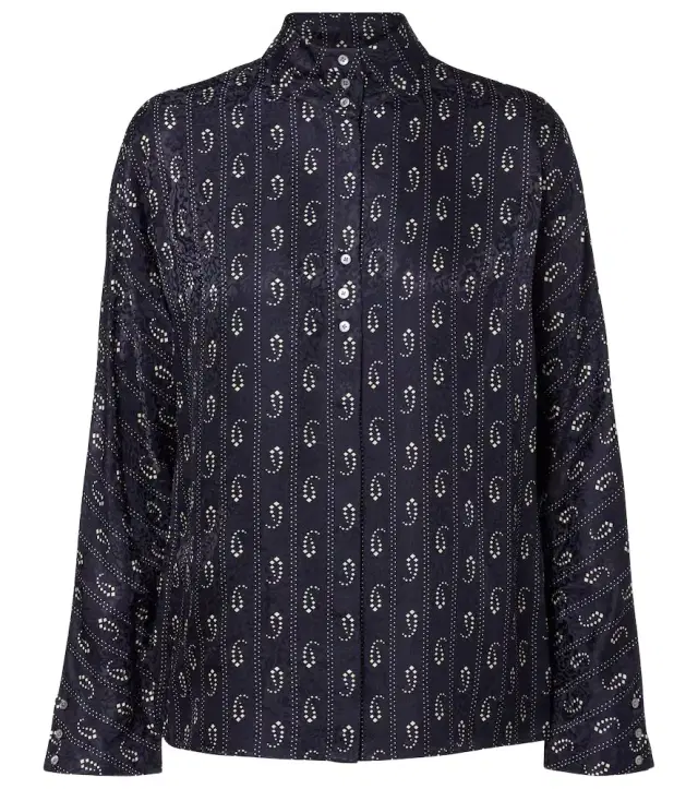 Tory Burch Paisley jacquard shirt