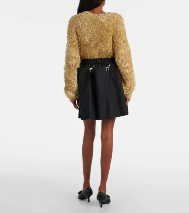 Noir Kei Ninomiya Wool miniskirt | Thumbnail 2