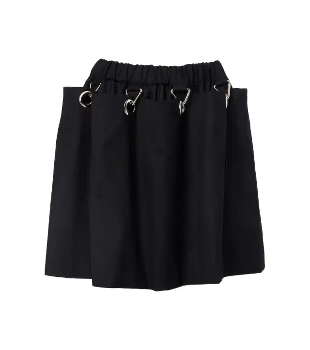 Noir Kei Ninomiya Wool miniskirt