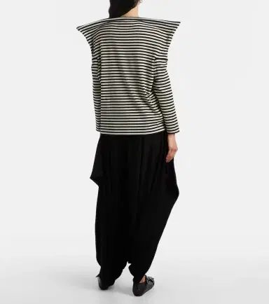 Junya Watanabe High-rise wool tapered pants | Thumbnail 5 Junya Watanabe High-rise wool tapered pants | Thumbnail 5