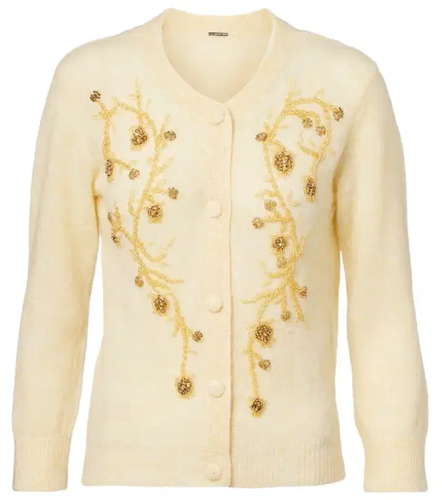 Jacques Wei Beaded alpaca and wool-blend cardigan