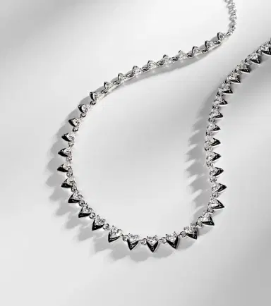 Kamyen Heart 18kt white gold and enamel choker with diamonds | Thumbnail 6 Kamyen Heart 18kt white gold and enamel choker with diamonds | Thumbnail 6