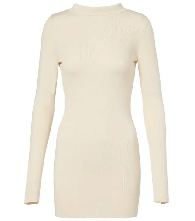 Aya Muse Elowen open-back silk-blend minidress