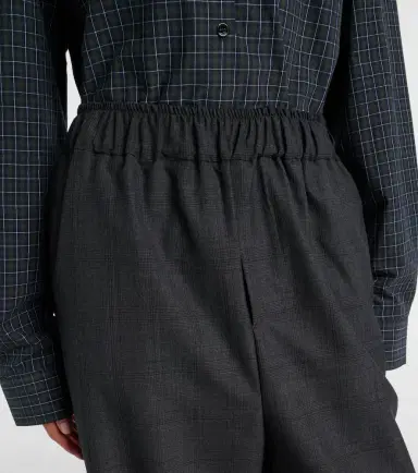 The Frankie Shop Baxter plaid wide-leg pants | Thumbnail 2