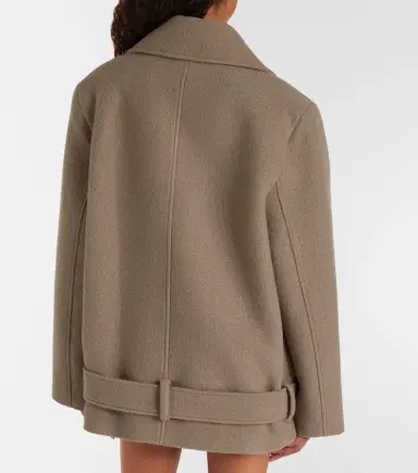 The Frankie Shop Scothern virgin wool peacoat | Thumbnail 2 The Frankie Shop Scothern virgin wool peacoat | Thumbnail 2