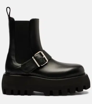 Alexander McQueen Sofa Buckle leather ankle boots | Thumbnail 4 Alexander McQueen Sofa Buckle leather ankle boots | Thumbnail 4