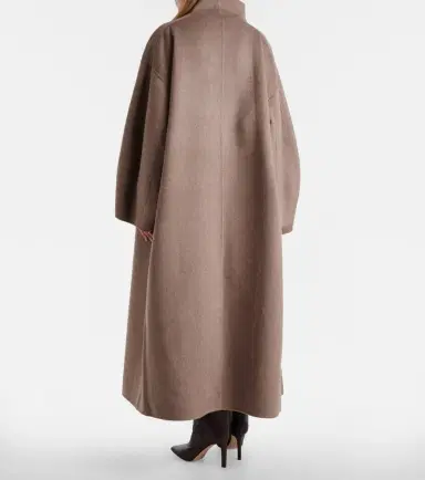 The Frankie Shop Leroy wool-blend wrap coat | Thumbnail 5