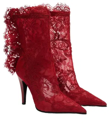 Alexander McQueen Heron lace ankle boots | Thumbnail 1