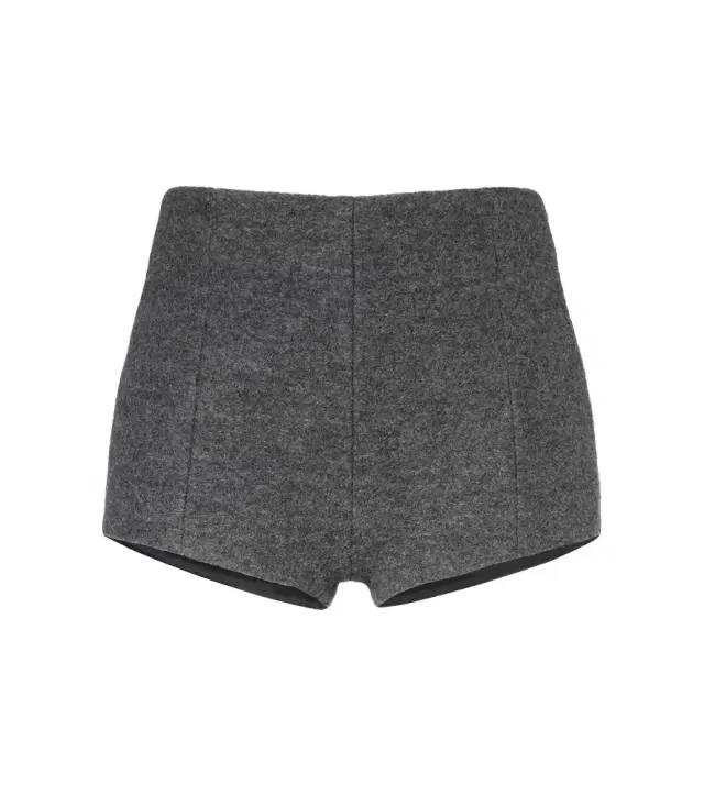 The Frankie Shop Vail virgin wool shorts