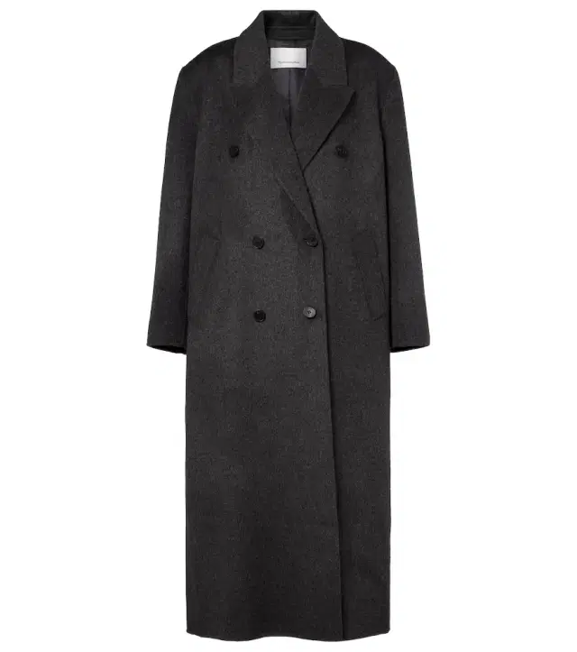 The Frankie Shop Gaia double-breasted wool-blend coat