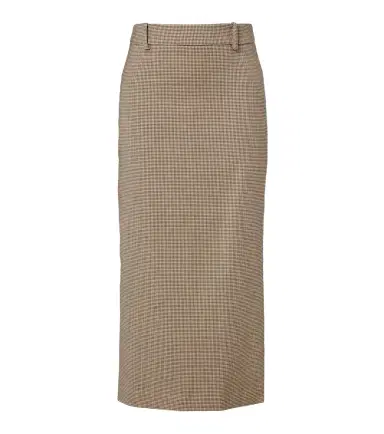 The Frankie Shop Alrose houndstooth midi skirt | Thumbnail 1