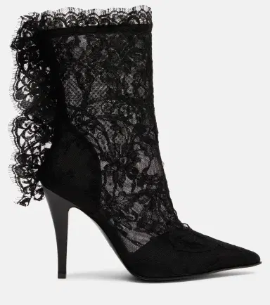 Alexander McQueen Heron lace ankle boots | Thumbnail 3
