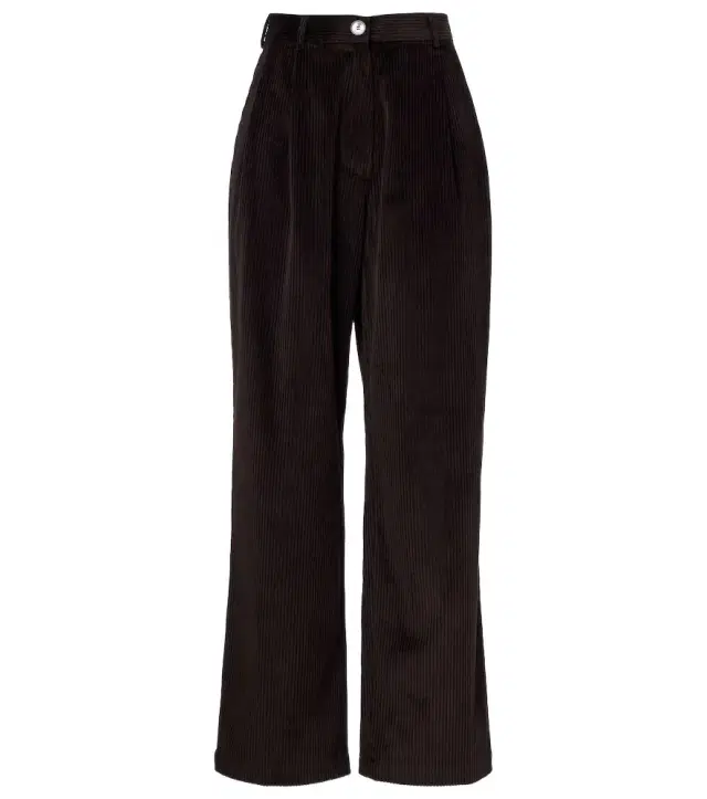 The Frankie Shop Norstrand cotton corduroy straight pants