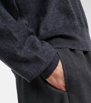 The Frankie Shop Croydon wool-blend polo sweater | Thumbnail 5 The Frankie Shop Croydon wool-blend polo sweater | Thumbnail 5