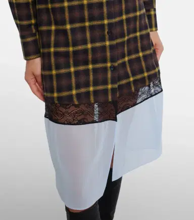 Coperni Checked shirt dress | Thumbnail 5