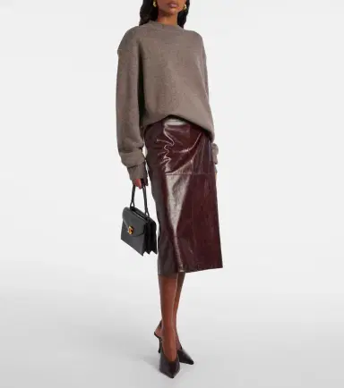 The Frankie Shop Rafaela wool and cashmere sweater | Thumbnail 3 The Frankie Shop Rafaela wool and cashmere sweater | Thumbnail 3