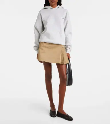 Coperni Logo cotton-blend jersey hoodie | Thumbnail 4 Coperni Logo cotton-blend jersey hoodie | Thumbnail 4