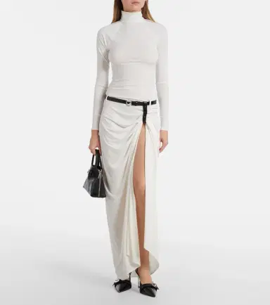 Coperni Belted draped gown | Thumbnail 2 Coperni Belted draped gown | Thumbnail 2