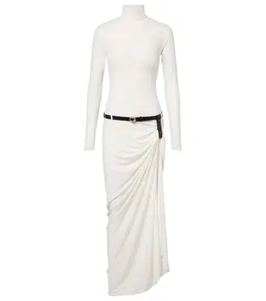 Coperni Belted draped gown | Thumbnail 1 Coperni Belted draped gown | Thumbnail 1
