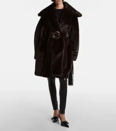 Coperni Logo belted coat | Thumbnail 4 Coperni Logo belted coat | Thumbnail 4