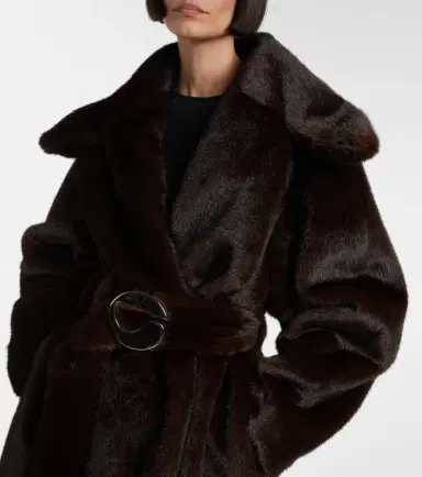 Coperni Logo belted coat | Thumbnail 6 Coperni Logo belted coat | Thumbnail 6