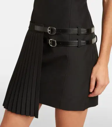 Coperni Belted pleated minidress | Thumbnail 2